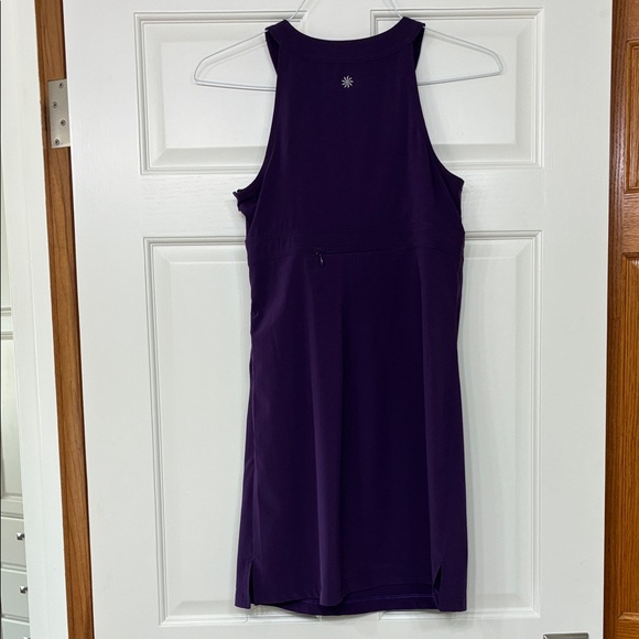 Athleta Purple Sleeveless Stretch Athleisure Dress Size Small - Picture 5 of 8